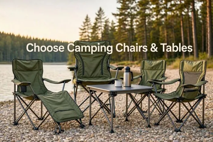 Choose Camping Chairs & Tables