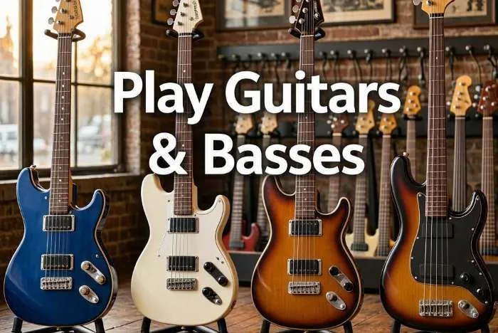 Play Guitars & Basses